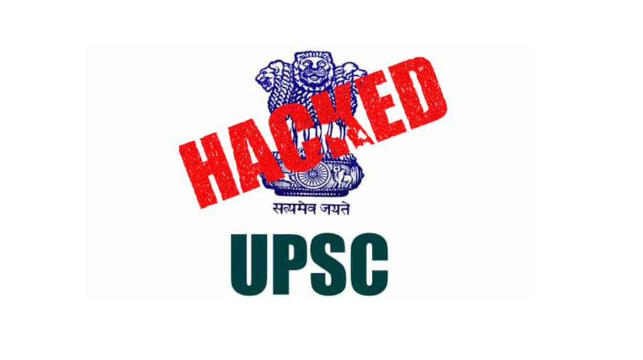 UPSC Website Hacked Imaged by Cyberops Infosec
